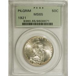 1921 50C Pilgrim MS65 PCGS. PCGS Population (589/2