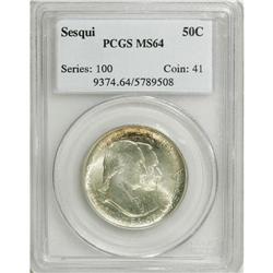 1926 50C Sesquicentennial MS64 PCGS. PCGS Populati