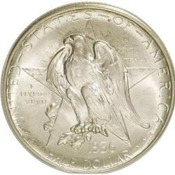 1936-D 50C Texas MS66 ANACS. NGC Census: (602/216). PC