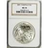 Image 1 : 2001-D $1 Buffalo Silver Dollar MS70 NGC. NGC Cens