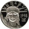 Image 1 : 1998-W P$25 Quarter-Ounce Platinum Eagle PR69 Deep Cam