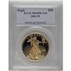 2001-W G$50 One-Ounce Gold Eagle PR69 Deep Cameo PCG