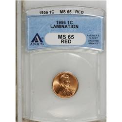1956 1C MS65 Red ANACS. NGC Census: (99/976). PCGS Pop