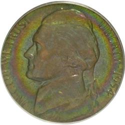 1954-D 5C AU58 PCGS. PCGS Population (2/168). NGC Cens