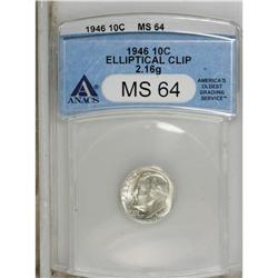 1946 10C MS64 ANACS. NGC Census: (17/804). PCGS Popula