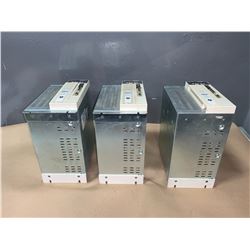 (3) - PANASONIC MSDA403D1A AC SERVO DRIVERS