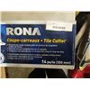 Image 2 : RONA TILE CUTTER