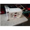 Image 1 : WHITE METAL STORAGE BOX