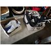 Image 1 : LOT OF ICE SKATES, MENS SIZE 10, WOMENS SIZE 8 AND OTHER SKATES