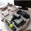 Image 2 : Kawasaki 19.2v cordless drill with Dynex 19" tv