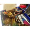 Image 3 : Box of musical horses, lava lamp, metal container and more