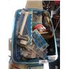 Image 2 : TOTE OF VARIOUS HARDWARE, PLUMBING ITEMS