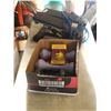 Image 1 : Box of dumbbells and stress relief ball with stepper exerciser