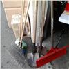 Image 2 : Bundle of rakes, shovels and brooms