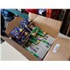 Image 1 : Box of new HP printer ink and Fujifilm cameras