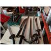 Image 2 : LOT OF KNIVES AND DECORATIVE SWORDS