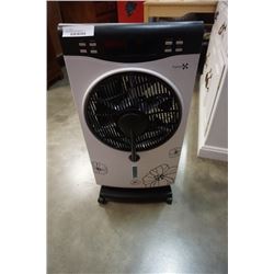 Standing fanware mist spraying fan