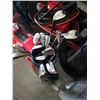 Image 4 : RED BLUE GOLF BAG WITH CLUBS