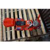Image 4 : TORPEDO WOOD SLED AND KIDS MOTORCYCLE TOY