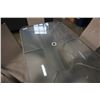 Image 2 : 5 piece glass top patio table and chair set