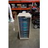 Image 1 : Westward metal organizer with plastic drawers