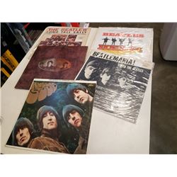 5 DIFFERENT BEATLES RECORDS