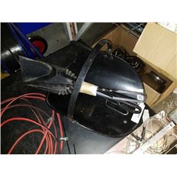 METAL FIRELOG HOLDER AND FIRE PLACE TOOLS