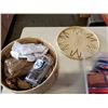 Image 2 : Basket of Kentucky Derby glasses lot of gel hand warmers and face mask