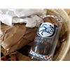 Image 3 : Basket of Kentucky Derby glasses lot of gel hand warmers and face mask
