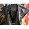 Image 2 : WOMENS SIZE SMALL LEATHER MOTORCYCLE CHAPS AND VEST