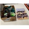 Image 1 : TRAY OF TEAPOT, CUPS, OIL LIGHTERS