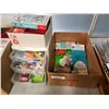 Image 1 : Plastic organizer and two boxes of claymaking molds and supplies