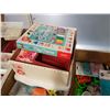 Image 2 : Plastic organizer and two boxes of claymaking molds and supplies