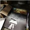 Image 3 : 2 CANVAS PRINTS AND WALLART WITH BOX OF CLOCKS AND HORSE BOOKENDS