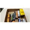 Image 2 : Tray of model train cars