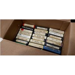 BOX OF 8 TRACKS