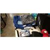 Image 3 : Bag of travel mugs, with backpack, ministicks, hammock and toys