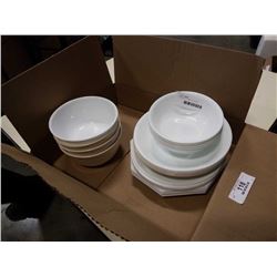 24 PIECES CORELLE DISHES