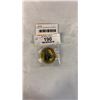 Image 1 : 24K GOLD PLATED MEDALLION 80TH ANNIVERSARY OF THE FLYING SCOTSMAN TRAIN - METAL USED FROM ACTUAL TRA