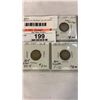 Image 2 : 7 CANADIAN KING GEORGE V SILVER DIMES 1915-1921  .925 SILVER