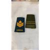Image 7 : Large lot of mostly candian military patches, buttons, lanyard and more
