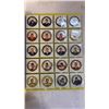 Image 3 : 39 DIFFERNT NHL PARKHURST HOCKEY COINS - 6 ORIGINAL TEAMS