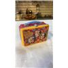 Image 4 : BRADY BUNCH LUNCHTIME TIN W/ SALT AND PEPPER SHAKERS  - NEW