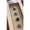 Image 3 : MINI STONE GLOBE, MARBLE EGG, AND SHADOW BOX