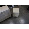 Image 3 : WHITE 6 DRAWER DRESSER AND 2 DRAWER NIGHTSTAND