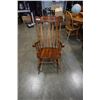 Image 1 : WOOD ROCKING CHAIR