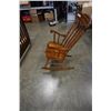 Image 2 : WOOD ROCKING CHAIR