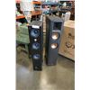 Image 1 : KLIPSCH AND POLK AUDIO FLOOR SPEAKERS