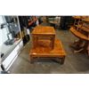 Image 1 : LARGE COFFEE TABLE WITH ENDTABLE
