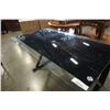 Image 2 : METAL AND GLASS DESK